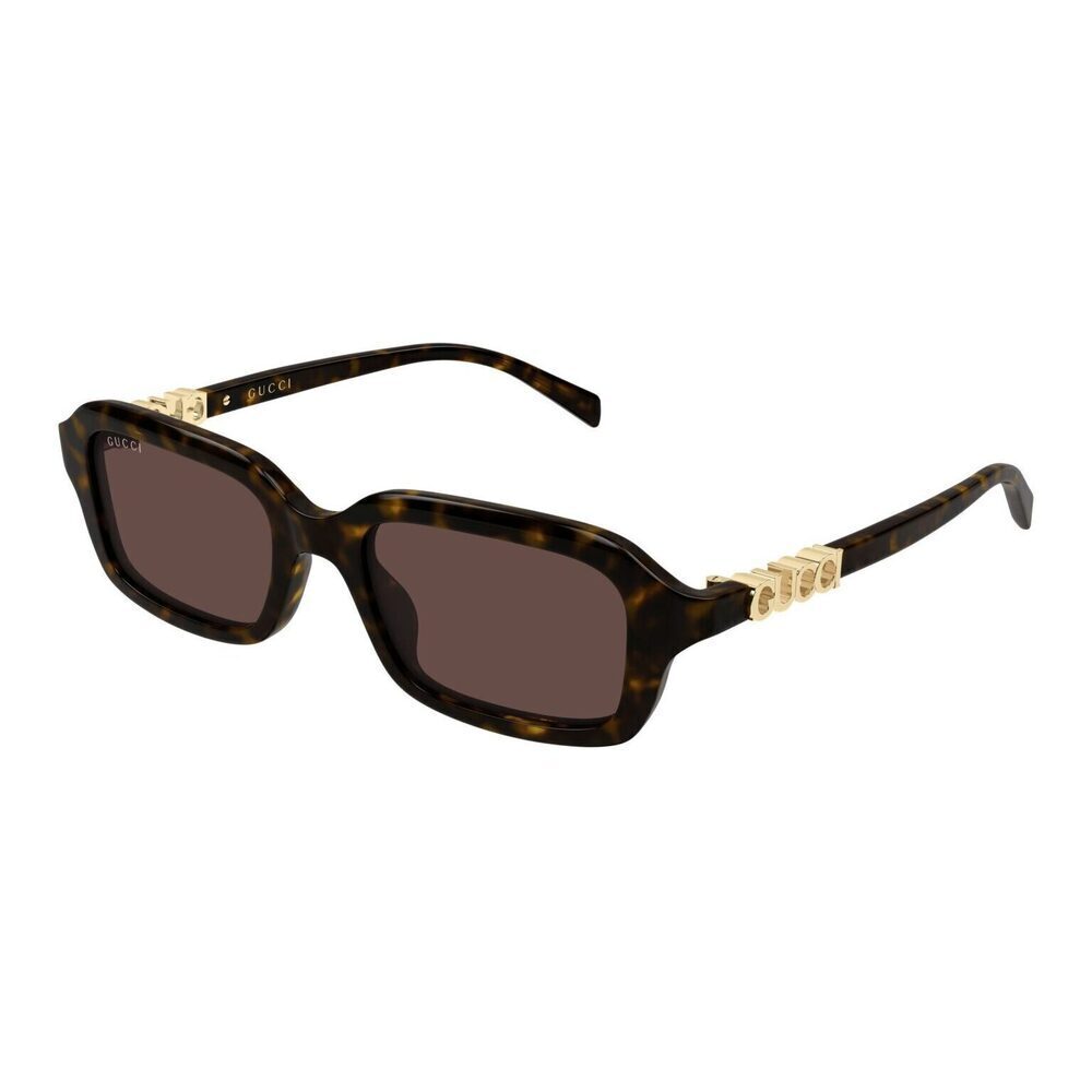 NWT Gucci GG2152S-002 Havana Brown 50mm Sunglasses